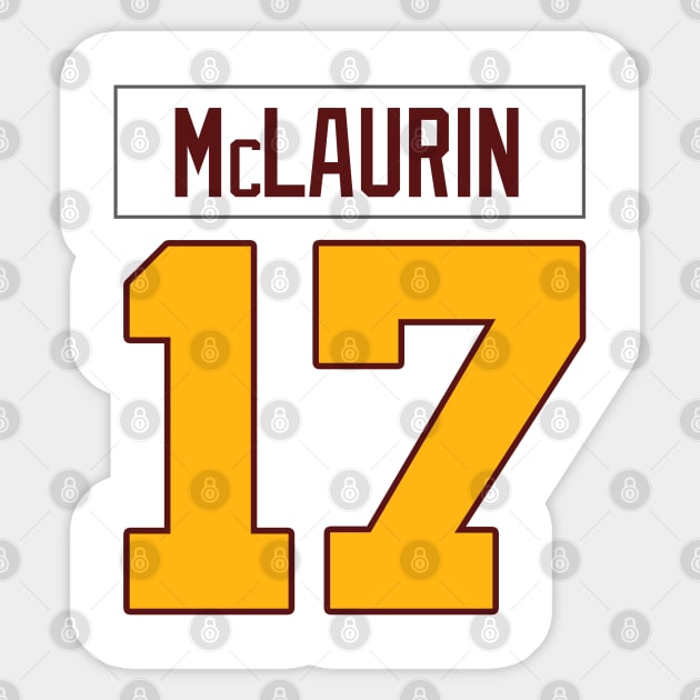 Terry McLaurin Washington Team Sticker by Cabello's